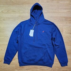 Staple Pigeon World Champs Navy Hoodie Men's Medium M Soft Fleece Blue Red Logo